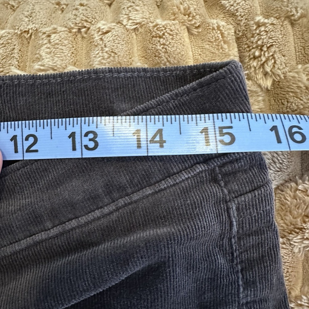 Adriano Goldschmied Corduroy Bootcut Pants Size 29 Brown Slim Stretch The Ballad - Picture 8 of 9
